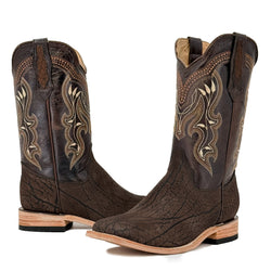 Men's Bulldog Boots - Bull Neck Brown