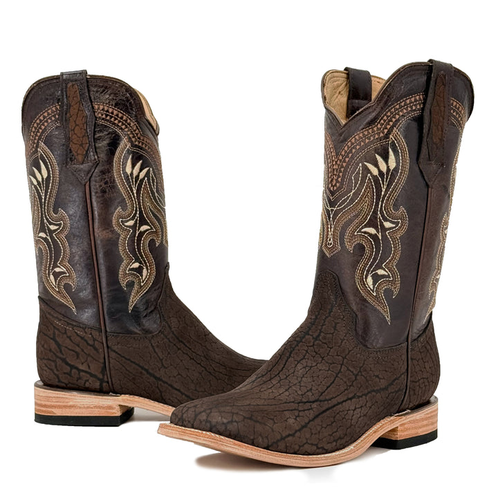 Men's Bulldog Boots - Bull Neck Brown