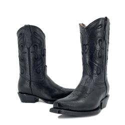 Cowgirl Western Boots - Natalie Black